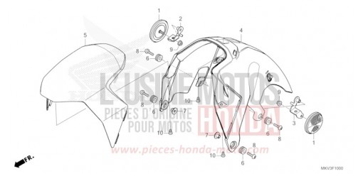 KOTFLUEGEL, VORNE NSS750M de 2022